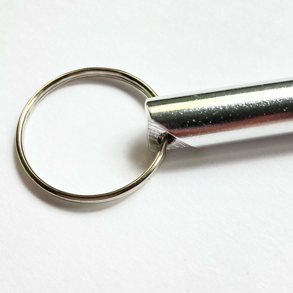 3 Whistles Keychain Key Chain Camping Hiking Lost Kids Personal Safety Adventure - Picture 5 of 11